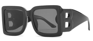Brand Green Sunglasses Women 2023  Overszied Sunglasses For Men Large Big Frame Square Glasses UV400 Brown Oculos