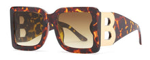 Load image into Gallery viewer, Brand Green Sunglasses Women 2023  Overszied Sunglasses For Men Large Big Frame Square Glasses UV400 Brown Oculos