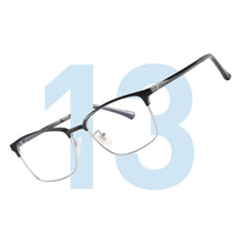 Carica l&#39;immagine nel visualizzatore di Gallery, Brand Glasses Unisex Anti Blue Light Glasses Photochromic Computer Glasses Optical Eyeglasses Frame for Men Women 52051