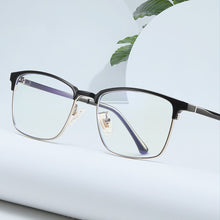 Carica l&#39;immagine nel visualizzatore di Gallery, Brand Glasses Unisex Anti Blue Light Glasses Photochromic Computer Glasses Optical Eyeglasses Frame for Men Women 52051