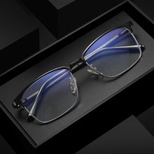 Carica l&#39;immagine nel visualizzatore di Gallery, Brand Glasses Unisex Anti Blue Light Glasses Photochromic Computer Glasses Optical Eyeglasses Frame for Men Women 52051
