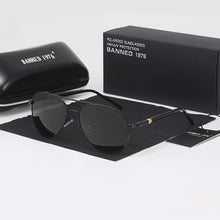 Load image into Gallery viewer, Brand HD Polarized Sunglasses UV400 Men Women cool  Eyes  Sun Glasses With Accessories Driving Aviation oculos De Sol