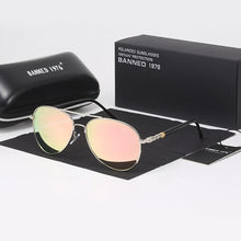Load image into Gallery viewer, Brand HD Polarized Sunglasses UV400 Men Women cool  Eyes  Sun Glasses With Accessories Driving Aviation oculos De Sol