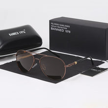 Load image into Gallery viewer, Brand HD Polarized Sunglasses UV400 Men Women cool  Eyes  Sun Glasses With Accessories Driving Aviation oculos De Sol