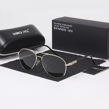 Load image into Gallery viewer, Brand HD Polarized Sunglasses UV400 Men Women cool  Eyes  Sun Glasses With Accessories Driving Aviation oculos De Sol