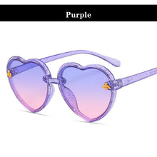 Load image into Gallery viewer, Brand Heart Kids Sunglasses 2023 Children Retro Pink Cartoon Sun Glasses Frame Girls Boys Baby Sunglasses UV400 Eyewear