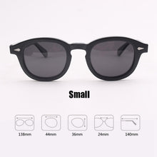 Load image into Gallery viewer, Brand Johnny Depp Sunglasses Men Woman Vintage Designer Acetate Glasses Frame Driving Polarized Sun Glasses UV400