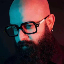 Load image into Gallery viewer, Brand  Men Black Thick frame Square Clear Len Glasses Featured Points Spectacles Vintage Glasses Women Optical Eyeglasses