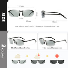 Load image into Gallery viewer, Brand 20232 Chameleon Dark Men Sunglasses Photochromic Polarized Sun Glasses For Male UV400 Eyes Protection Driving Shades