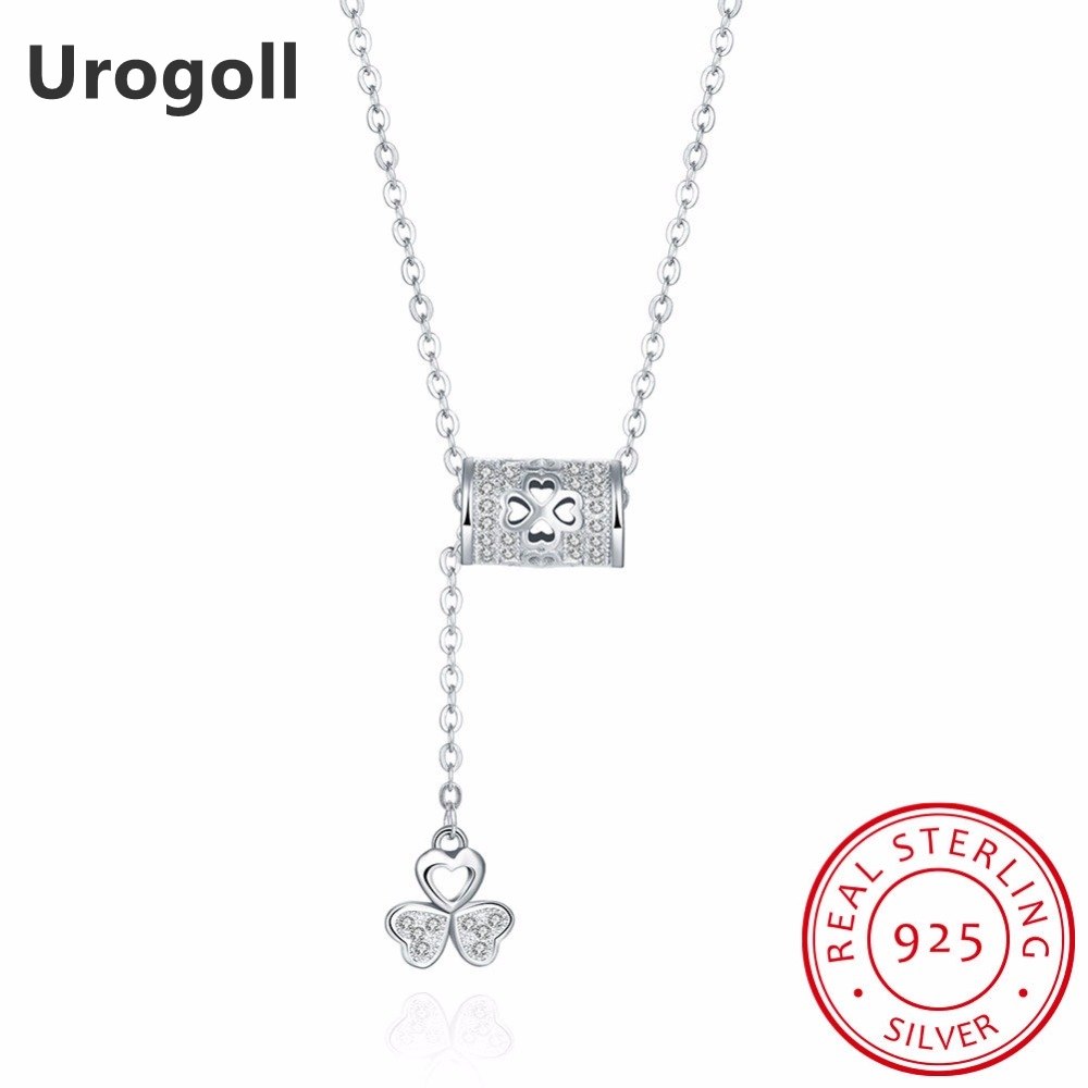 Brand New 925 Sterling Silver Necklace Fine Jewelry Necklaces For Women Pendants & Necklaces Party Jewelry Wholesale