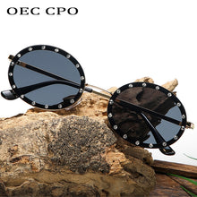 Load image into Gallery viewer, Brand Design Classic Round Sunglasses Men Small Vintage  Glasses Women Driving Metal Eyewear  Glasses UV400 O456