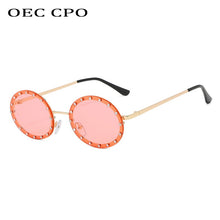 Load image into Gallery viewer, Brand Design Classic Round Sunglasses Men Small Vintage  Glasses Women Driving Metal Eyewear  Glasses UV400 O456