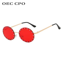 Load image into Gallery viewer, Brand Design Classic Round Sunglasses Men Small Vintage  Glasses Women Driving Metal Eyewear  Glasses UV400 O456