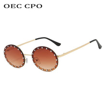 Load image into Gallery viewer, Brand Design Classic Round Sunglasses Men Small Vintage  Glasses Women Driving Metal Eyewear  Glasses UV400 O456