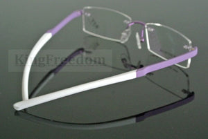 Brand TR90 Rimless Eyeglass Frames myopia Rx able Men Women Unisex lightweight Glasses Spectacles