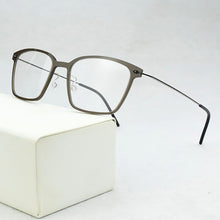 Load image into Gallery viewer, Brand Optical Eye Glasses Frame Men Ultralight Square Prescription Eyeglasses Plastic Titanium TR90 transparent Spectacle frame