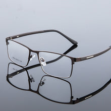 Load image into Gallery viewer, Brand Optical Eyeglasses Frame Men&#39;s Myopia Prescription Eyewear Designer Metal Eye Glasses Frames Clear Lense For Women