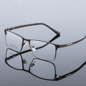 Brand Optical Eyeglasses Frame Men's Myopia Prescription Eyewear Designer Metal Eye Glasses Frames Clear Lense For Women