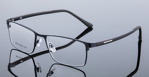 Brand Optical Eyeglasses Frame Men's Myopia Prescription Eyewear Designer Metal Eye Glasses Frames Clear Lense For Women