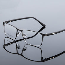 Load image into Gallery viewer, Brand Optical Eyeglasses Frame Men&#39;s Myopia Prescription Eyewear Designer Metal Eye Glasses Frames Clear Lense For Women