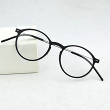 Load image into Gallery viewer, Brand Optical Glasses Frame Men Ultralight round Prescription Eyeglasses Plastic Titanium TR90 transparent Spectacle frame women