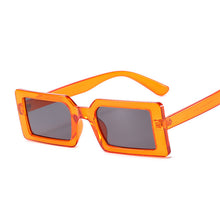 Load image into Gallery viewer, Brand Oval Green Square Sunglasses Women Designer Sun Glasses Male Female Vintage Purple Ladies Traveling Style Eyewear
