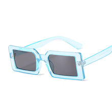 Load image into Gallery viewer, Brand Oval Green Square Sunglasses Women Designer Sun Glasses Male Female Vintage Purple Ladies Traveling Style Eyewear