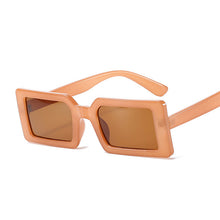 Load image into Gallery viewer, Brand Oval Green Square Sunglasses Women Designer Sun Glasses Male Female Vintage Purple Ladies Traveling Style Eyewear
