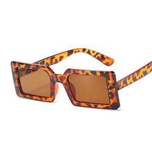 Load image into Gallery viewer, Brand Oval Green Square Sunglasses Women Designer Sun Glasses Male Female Vintage Purple Ladies Traveling Style Eyewear