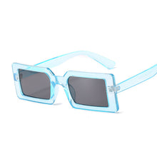 Load image into Gallery viewer, Brand Oval Green Square Sunglasses Women Designer Sun Glasses Male Female Vintage Purple Ladies Traveling Style Eyewear
