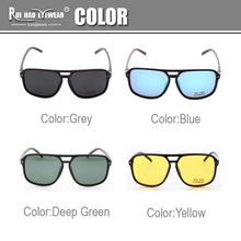 Load image into Gallery viewer, Brand Polarized Sunglasses Men 2023 Retro Leisure Sun Glasses Driving Eyeglasses Outdoor Yellow Night Vision