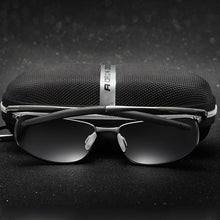 Load image into Gallery viewer, Brand Polarized Sunglasses Metal Frame Square Classic Male Sunglass Men Driving Sun glasses UV400 Shades gafas de sol hombre