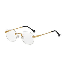 Load image into Gallery viewer, Brand Punk Gradient Small Sunglasses Women Men 90s Candy Rimless Shades Travel Driving Sun Glasses Men Unisex Zonnebril Dames