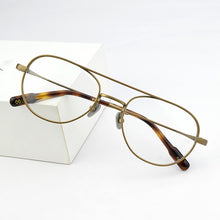Load image into Gallery viewer, Brand Pure Titanium Glasses Frame Men Square Myopia Optical Prescription Eyeglass Frame Women 2023 retro Ultralight Eyewear