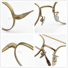 Load image into Gallery viewer, Brand Pure Titanium Glasses Frame Men Square Myopia Optical Prescription Eyeglass Frame Women 2023 retro Ultralight Eyewear