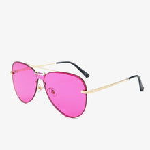 Load image into Gallery viewer, Brand Purple Rimless Sunglasses Vintage  Shades Women Pilot Sun Glasses Femal Male Oculos de sol Unisex Eyewear UV400
