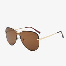 Load image into Gallery viewer, Brand Purple Rimless Sunglasses Vintage  Shades Women Pilot Sun Glasses Femal Male Oculos de sol Unisex Eyewear UV400