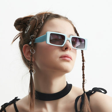 Brand Rectangle Sunglasses Women Designer Sun Glasses Male Female Vintage Green Style Outdoors Eyewear UV400 Oculos