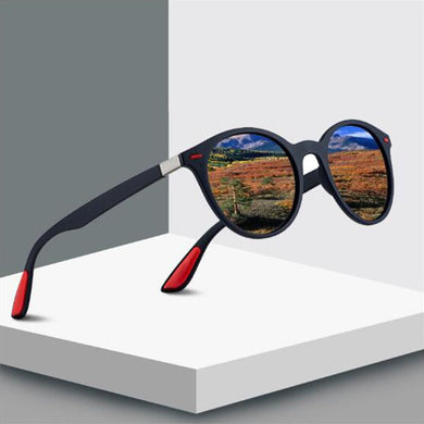 Brand Retro Polarized Sunglasses Women round TR90 Design Classic Sun Glasses Female UV400 vintage Sunglasses Polarized Men 2023