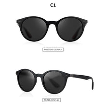 Load image into Gallery viewer, Brand Retro Polarized Sunglasses Women round TR90 Design Classic Sun Glasses Female UV400 vintage Sunglasses Polarized Men 2023