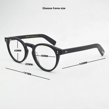 Load image into Gallery viewer, Brand Round eyeglasses women 2023 optical glasses frame men vintage Retro myopia prescription spectacle frames OV5450SU