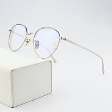 Load image into Gallery viewer, Brand Round titanium glasses frame men eyeglasses women spectacle frames Ultra light Retro eye glasses frames for women