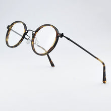Load image into Gallery viewer, Brand Round titanium glasses frame men spectacle frames myopia eye glasses frames for women optical glasses frame eyeglasses men
