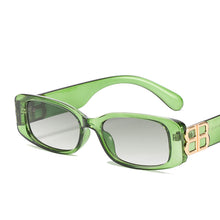 Load image into Gallery viewer, Brand Small Square Steampunk Sunglasses Women Men 2023  Designe Vintage Classic Sexy Sun Glasses Lady Shades UV400 Eyewear