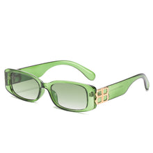Load image into Gallery viewer, Brand Small Square Steampunk Sunglasses Women Men 2023  Designe Vintage Classic Sexy Sun Glasses Lady Shades UV400 Eyewear