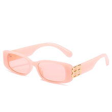 Load image into Gallery viewer, Brand Small Square Steampunk Sunglasses Women Men 2023  Designe Vintage Classic Sexy Sun Glasses Lady Shades UV400 Eyewear