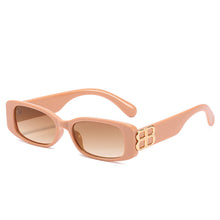 Load image into Gallery viewer, Brand Small Square Steampunk Sunglasses Women Men 2023  Designe Vintage Classic Sexy Sun Glasses Lady Shades UV400 Eyewear