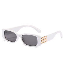 Load image into Gallery viewer, Brand Small Square Steampunk Sunglasses Women Men 2023  Designe Vintage Classic Sexy Sun Glasses Lady Shades UV400 Eyewear
