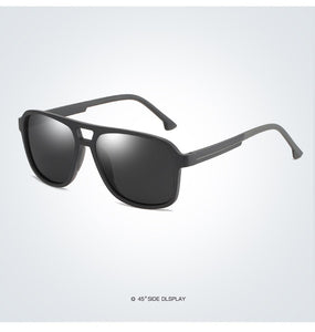 Brand Sport Design Sunglasses Skiing Mirror Driving Shades TR90 Men's HD Polarized Sunglasses Contracted Anti-UV Oculos De Sol