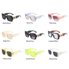 Load image into Gallery viewer, Brand Square Sunglasses Trends Big Frame Summer Shades Vintage Rectangle Sunglasses Female Eyeglasses Driver Goggles UV400